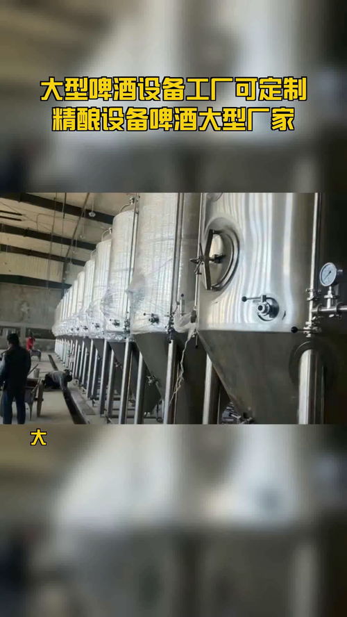 大型啤酒设备工厂可定制精酿设备啤酒大型厂家